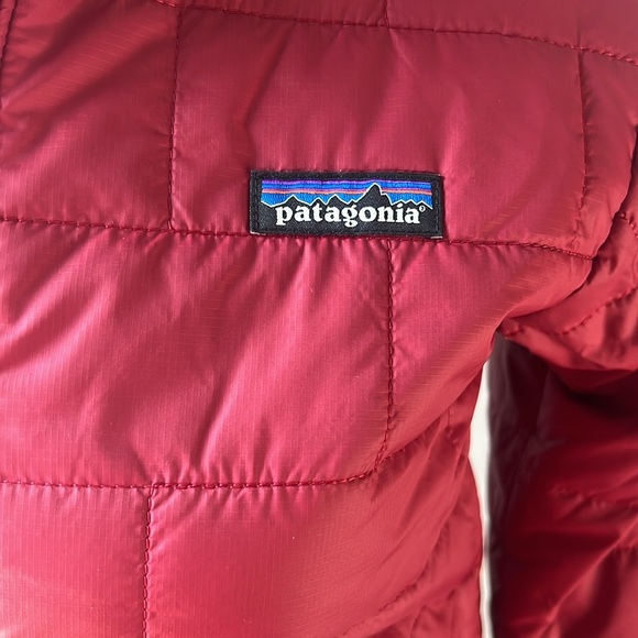 NWT Patagonia Kids Nano Puff Brick Quilted Puffer Jacket Brick Boys Size Large - Picture 5 of 10